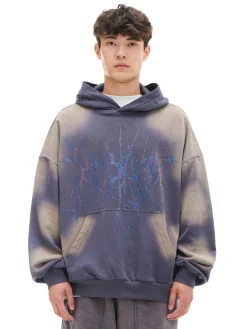 Cropp Bluzy*Bluza z kapturem i aplikacją z cekinami szary