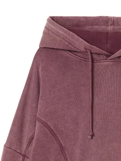 Cropp Bluzy|Unisex*Bluza z kapturem i aplikacją UNISEX różowy