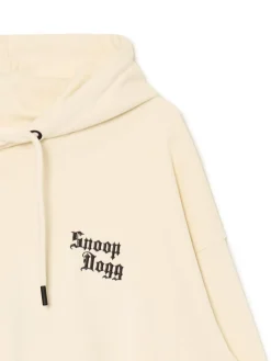 Cropp Bluzy*Bluza z kapturem Snoop Dogg kremowy