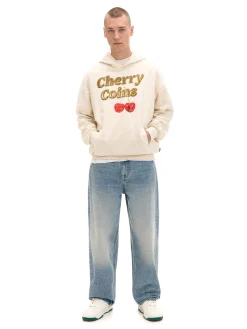 Cropp Bluzy*Bluza z motywem cherry kremowy