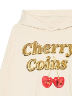 Cropp Bluzy*Bluza z motywem cherry kremowy