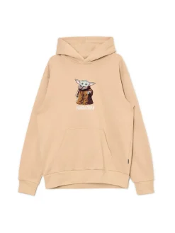 Cropp Bluzy*Bluza z naszywką Baby Yoda beżowy
