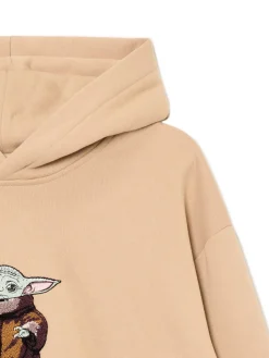 Cropp Bluzy*Bluza z naszywką Baby Yoda beżowy