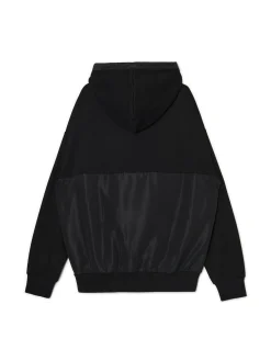Cropp Bluzy*Bluza z tkaninowymi wstawkami czarny