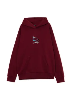 Cropp Bluzy*Bluza ze streetową naszywką kasztanowy