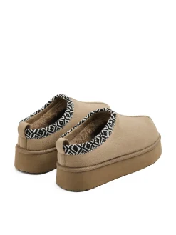 Cropp Botki, Trzewiki*Botki śniegowce beżowy