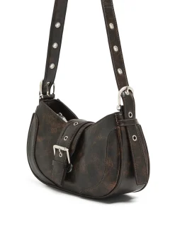 Cropp Torby, Plecaki*Brązowa torebka typu bagietka brązowy