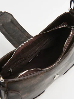 Cropp Torby, Plecaki*Brązowa torebka typu bagietka brązowy