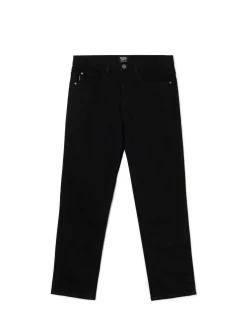 Cropp Jeansy*Ciemne jeansy comfort czarny