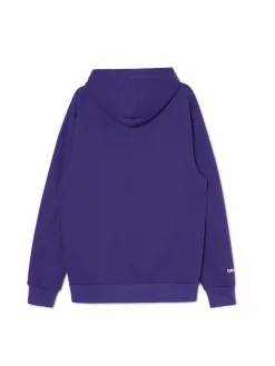 Cropp Bluzy*Ciemnofioletowa bluza z kapturem Pokémon purpurowy