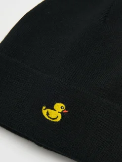 Cropp Czapki*Czapka beanie z naszywką kaczki czarny