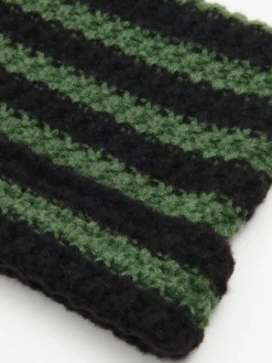 Cropp Czapki*Czapka w paski z uszami zielony