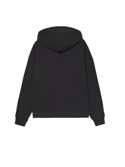 Cropp Unisex|Unisex*Czarna bluza z kapturem i napisami UNISEX czarny