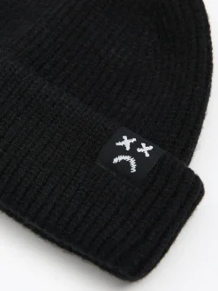 Cropp Czapki*Czarna czapka dockerka czarny