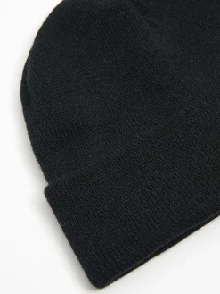 Cropp Czapki*Czarna czapka dockerka czarny