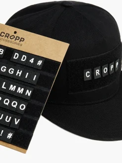 Cropp Czapki*Czarna czapka snapback czarny