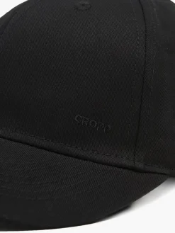 Cropp Czapki|Basic*Czarna czapka z daszkiem czarny
