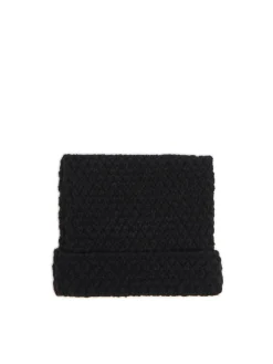 Cropp Czapki*Czarna czapka z uszami czarny