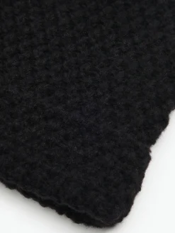 Cropp Czapki*Czarna czapka z uszami czarny