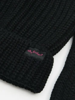 Cropp Czapki*Czarna czapka z uszami królika czarny