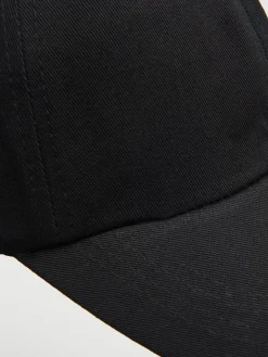 Cropp Czapki*Czarna gładka czapka z daszkiem czarny