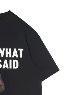 Cropp Koszulki*Czarna koszulka z nadrukiem The Office czarny