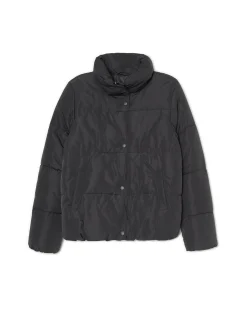 Cropp Kurtki, Płaszcze*Czarna kurtka puffer czarny