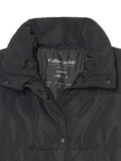 Cropp Kurtki, Płaszcze*Czarna kurtka puffer czarny