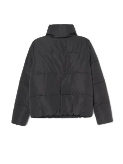 Cropp Kurtki, Płaszcze*Czarna kurtka puffer czarny