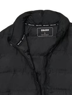 Cropp Kurtki Zimowe|Kurtki, Płaszcze*Czarna kurtka pufferka czarny
