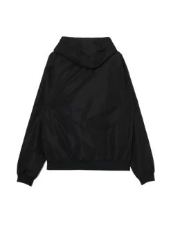 Cropp Kurtki, Płaszcze*Czarna lekka kurtka z kapturem czarny