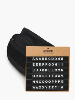 Cropp Plecaki, Nerki*Czarna nerka z personalizowanym napisem czarny