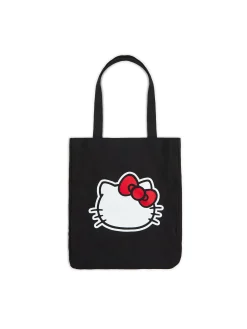 Cropp Torby, Plecaki*Czarna płócienna torba Hello Kitty czarny