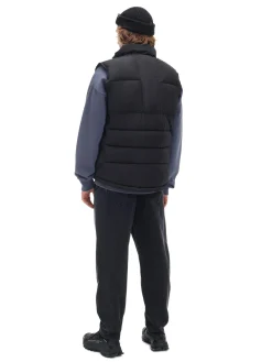 Cropp Kurtki, Płaszcze*Czarna pikowana kamizelka czarny