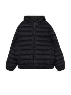 Cropp Kurtki, Płaszcze*Czarna pikowana kurtka basic czarny