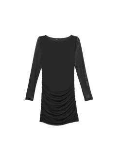 Cropp Sukienki, Kombinezony*Czarna sukienka mini czarny