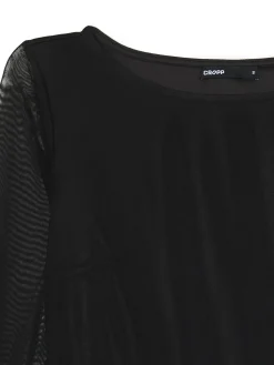 Cropp Sukienki, Kombinezony*Czarna sukienka mini czarny