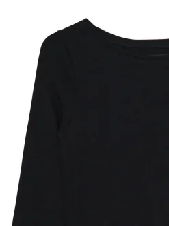 Cropp Sukienki, Kombinezony*Czarna sukienka mini z długimi rękawami czarny