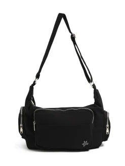 Cropp Torby, Plecaki*Czarna torebka z kieszonkami czarny