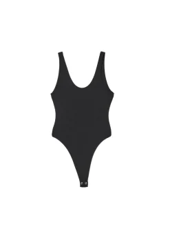 Cropp Koszulki, Topy*Czarne body czarny