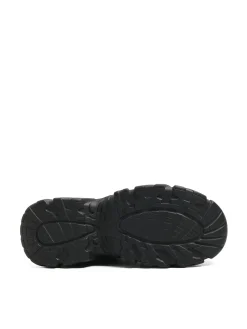 Cropp Botki, Trzewiki*Czarne botki na rzepy czarny