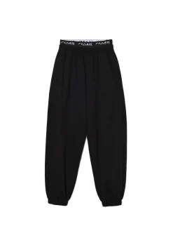Cropp Spodnie*Czarne dresowe joggery czarny