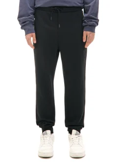 Cropp Spodnie*Czarne dresowe joggery regular czarny