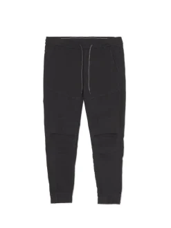 Cropp Jeansy*Czarne jeansowe joggery czarny