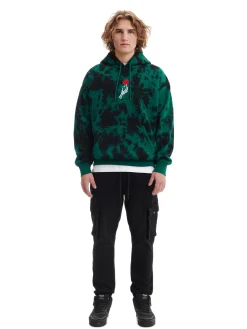 Cropp Jeansy*Czarne jeansowe joggery cargo czarny