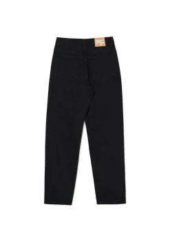 Cropp Jeansy*Czarne jeansy mom z wysokim stanem czarny