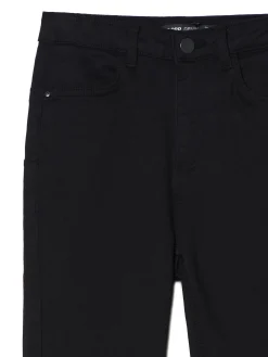 Cropp Jeansy*Czarne jeansy push up TALL czarny