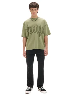 Cropp Jeansy*Czarne jeansy regular czarny