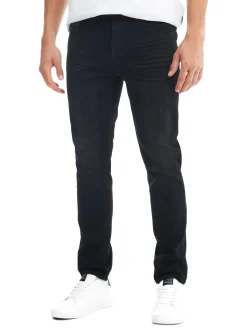 Cropp Jeansy*Czarne jeansy slim czarny