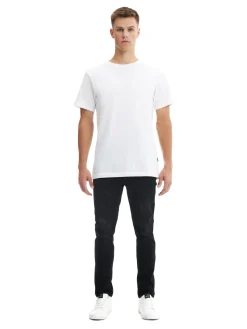 Cropp Jeansy*Czarne jeansy slim czarny